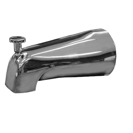 Jones Stephens 1/2in. x 3/4in. IPS Chrome Plated Telescoping Diverter Spout D01023